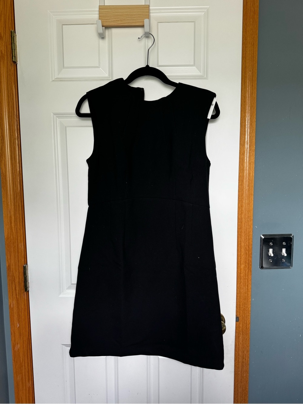 Banana Republic Black Sleeveless Shift Dress